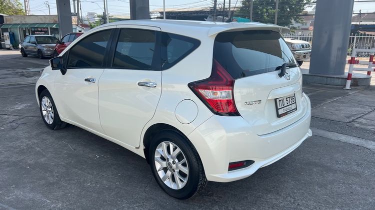 Nissan Note 2018 1.2 VL Sedan เบนซิน ไม่ติดแก๊ส เกียร์อัตโนมัติ ขาว รูปที่ 4