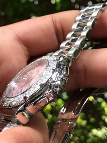 Tag Heuer F1 Top Quartz Chronograph Diamond Bezel Pink MOP Dail CAC1311🇨🇭🇨🇭
   รูปที่ 10