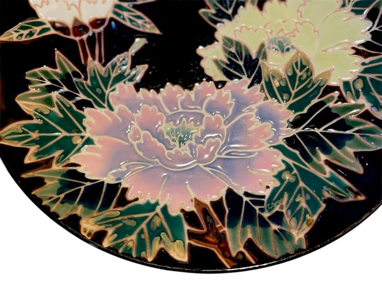 จานกระเบื้องใส่ผลไม้ รูปที่ 3