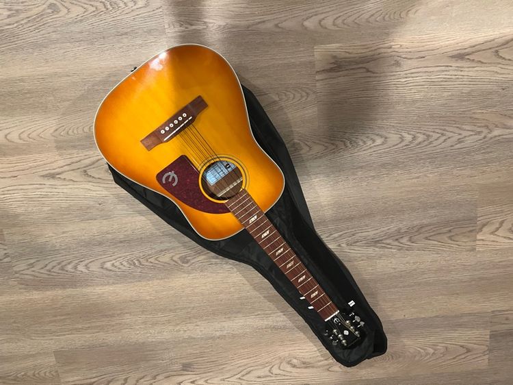 กีตาร์โปร่ง ไฟฟ้าอีพิโฟน (ตัวเล็ก) รูปที่ 2