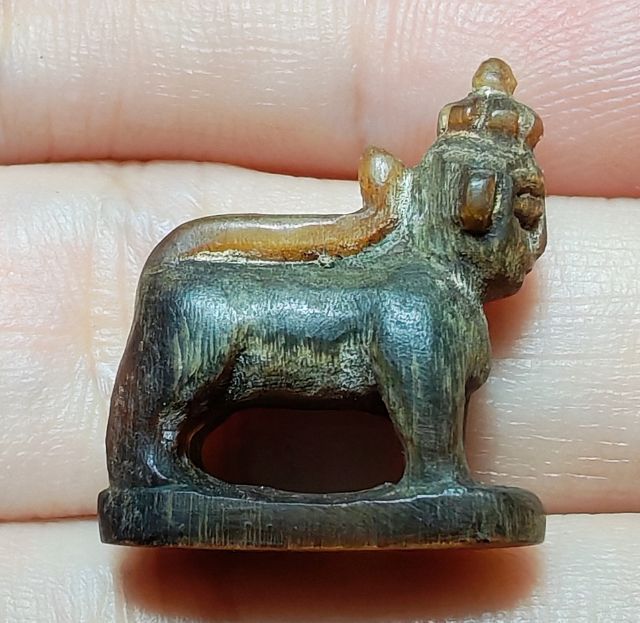 🚩นรสิงห์หน้าคน หลวงปู่ยิ้ม วัดหนองบัว🚩 รูปที่ 2