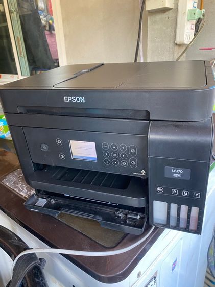 Epson L565 มือสอง ราคาช่าง ไฟไม่มี ไฟไม่มา บอรด์เสีย ก่อนนั้นระบบทำงานได้หมด ล้าวหัวเลย ไฟไม่เข้า สภาพสวย