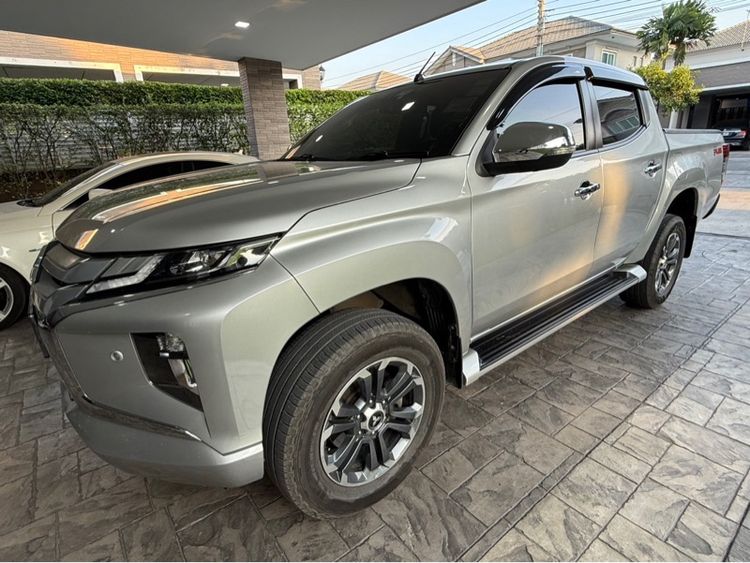 Mitsubishi Triton 2022 2.4 GT Premium Plus Pickup ดีเซล เกียร์อัตโนมัติ น้ำเงิน รูปที่ 4