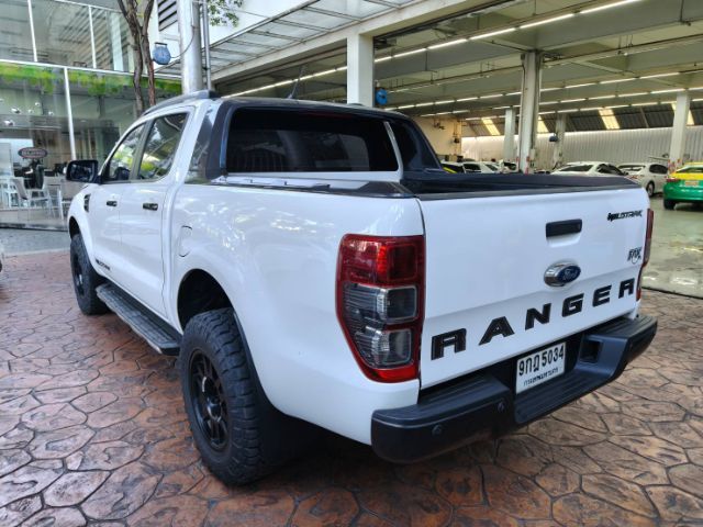 Ford Ranger 2019 2.0 Hi-Rider Wildtrak Pickup ดีเซล ไม่ติดแก๊ส เกียร์อัตโนมัติ ขาว รูปที่ 4