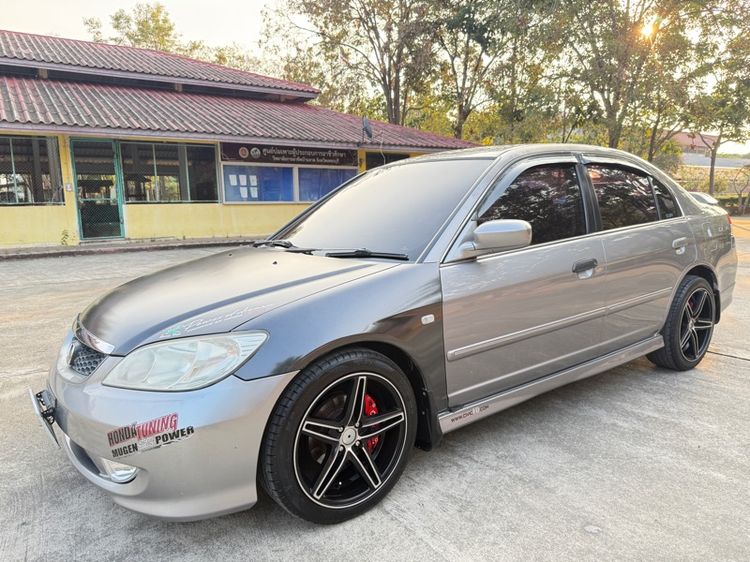 Honda Civic 2005 1.7 VTi Sedan เบนซิน ไม่ติดแก๊ส เกียร์อัตโนมัติ เทา รูปที่ 3