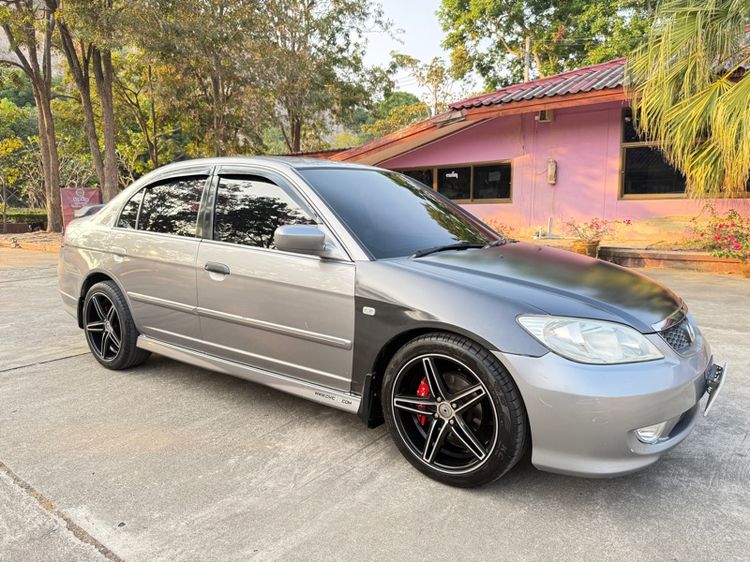 Honda Civic 2005 1.7 VTi Sedan เบนซิน ไม่ติดแก๊ส เกียร์อัตโนมัติ เทา รูปที่ 2