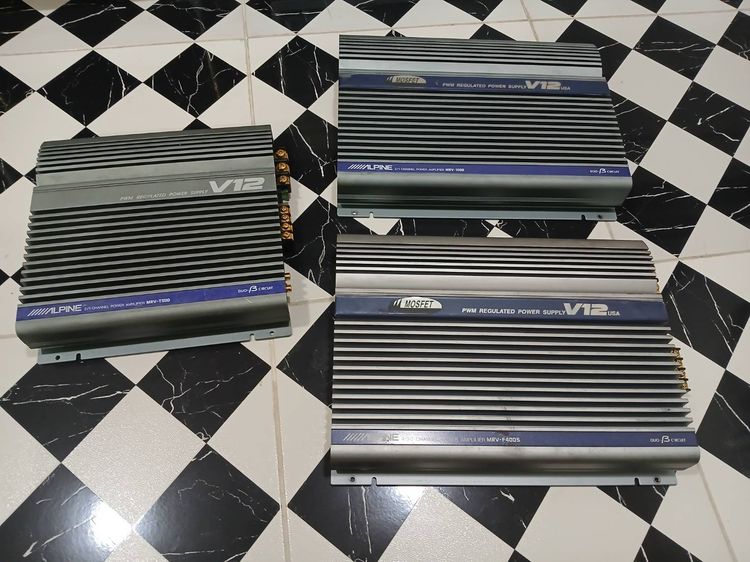 ขายแอมป์ Aขายแอมป์ Alpine MRV-1000 Alpine MRV-F400 Class AB รูปที่ 3