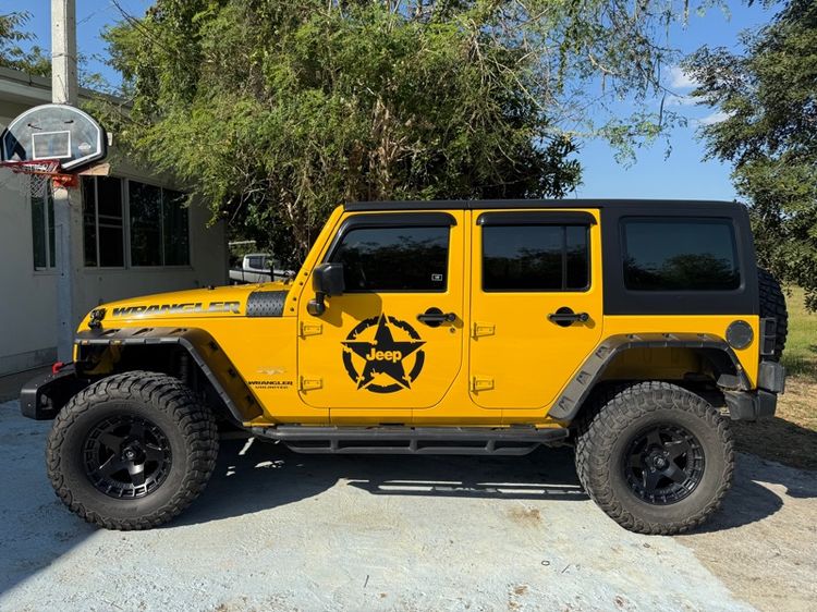 Jeep Wrangler 2017 2.8 CRD 4WD Utility-car ดีเซล ไม่ติดแก๊ส เกียร์อัตโนมัติ เหลือง รูปที่ 2