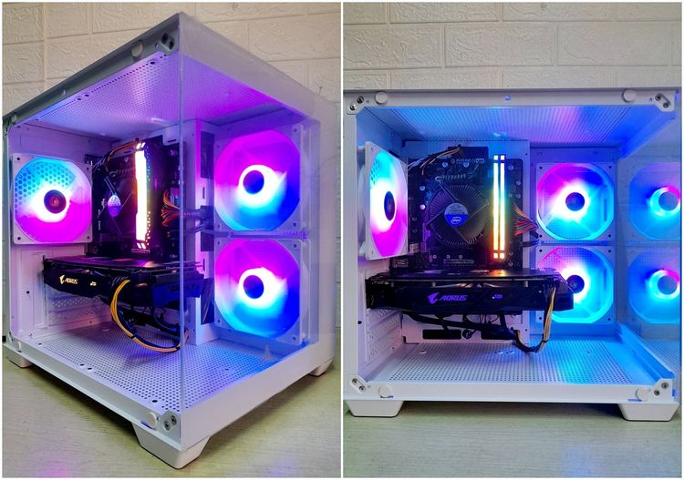 Intel วินโดว์ มากกว่า 128 กิกะไบต์ อื่นๆ ใช่ 💥 Com ทำงานกราฟิก 3D ตัดต่อคลิป เล่นสตรีมเกมส์ 💥  CPU I5 9400F + RX 570 OC 4 GB + RAM 16 GB +SSD 240 GB+ HHD 500 GB  💥