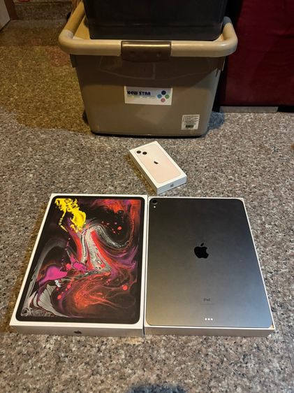 ขายiPadPro12.9สีดำ64กิ๊กไร้รอยตกจอสวยกริปหายากมากๆมีกล่องอีมี่ตรงสูนTrueใช้งานดีถูกๆๆๆมากกก รูปที่ 2