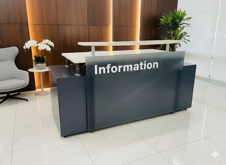 Counter เคาเตอร์ประชาสัมพันธ์ พร้อมตู้