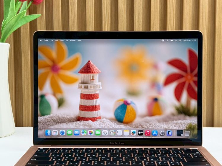 MacBook Air 13-inch M1,2020 Ram8GB SSD256GB Gold รูปที่ 4
