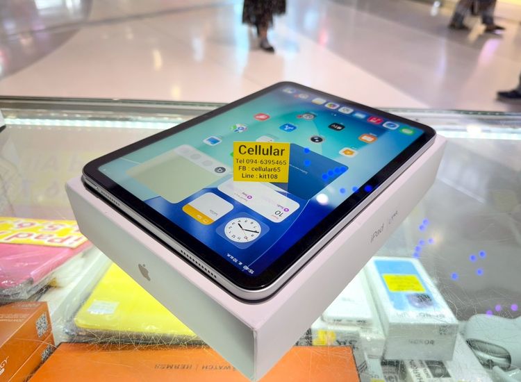 iPad Gen11 WiFi 128GB Silver ประกันศูนย์8เดือนกว่า Batt100 ครบกล่อง รูปที่ 10