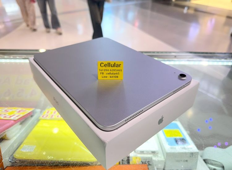 iPad Gen11 WiFi 128GB Silver ประกันศูนย์8เดือนกว่า Batt100 ครบกล่อง รูปที่ 4