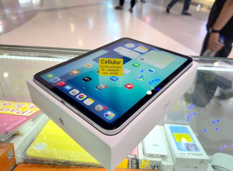 iPad Gen11 WiFi 128GB Silver ประกันศูนย์8เดือนกว่า Batt100 ครบกล่อง รูปที่ 8