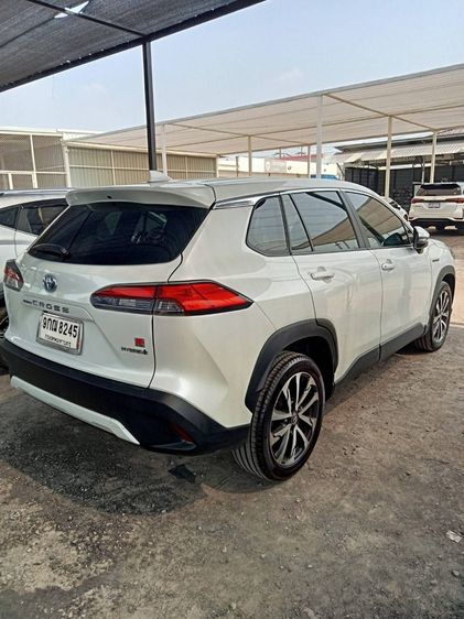 Toyota Corolla Cross 2021 1.8 Hybrid Premium Utility-car ไฮบริด ไม่ติดแก๊ส เกียร์อัตโนมัติ ขาว รูปที่ 2