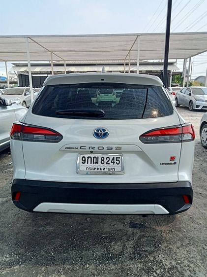 Toyota Corolla Cross 2021 1.8 Hybrid Premium Utility-car ไฮบริด ไม่ติดแก๊ส เกียร์อัตโนมัติ ขาว รูปที่ 3