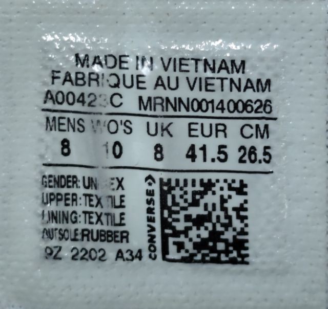 Converse Run Star 46.5 31.0 แท้ มือสอง รูปที่ 11