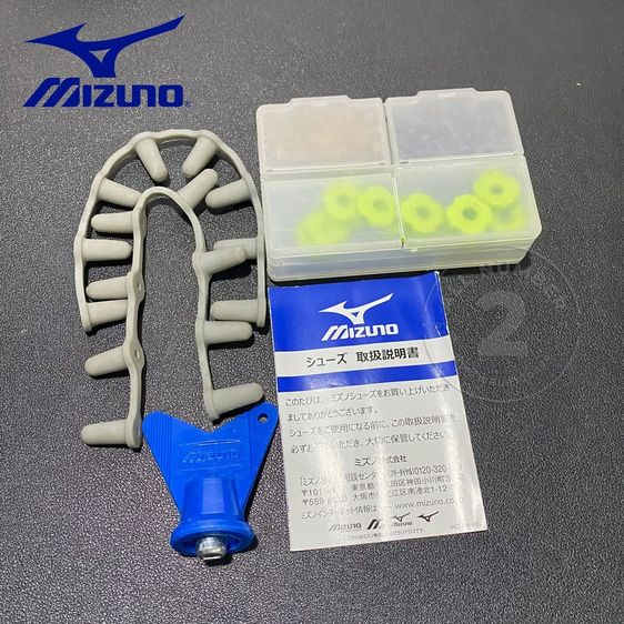 Mizuno JAPAN ชุดปุ่มสตั๊ดรองเท้าฟุตบอล รองเท้าวิ่ง (อุปกรณ์ครบ)