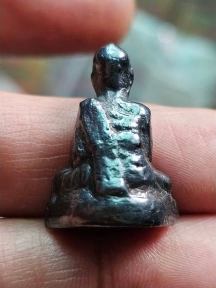 รูปหล่อ เนื้อเมฆพัตร หลวงพ่อแย้ม วัดยางงาม ราชบุรี ก่อนปี2500 หลวงปู่ใจ วัดเสด็จ ปลุกเสก รูปที่ 2