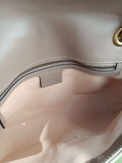 กระเป๋า Gucci marmont 26 สีเบจ รูปที่ 6