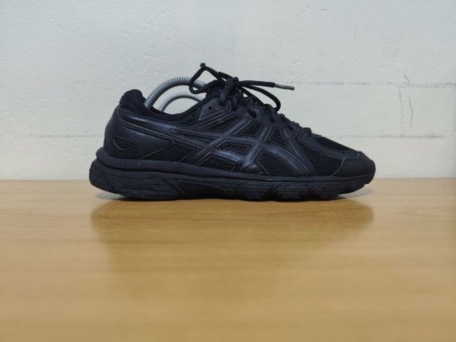 ASICS 42.0 26.5 แท้ มือสอง ดำล้วน รูปที่ 4