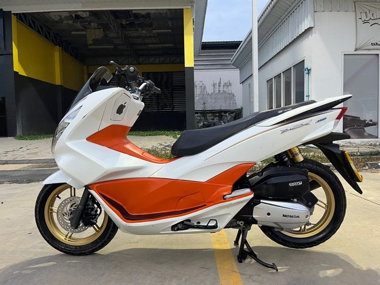 HONDA PCX 150 ปี17 ส้มขาว รูปที่ 2
