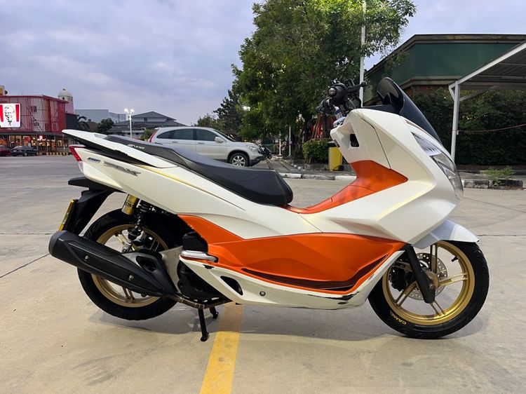HONDA PCX 150 ปี17 ส้มขาว รูปที่ 3