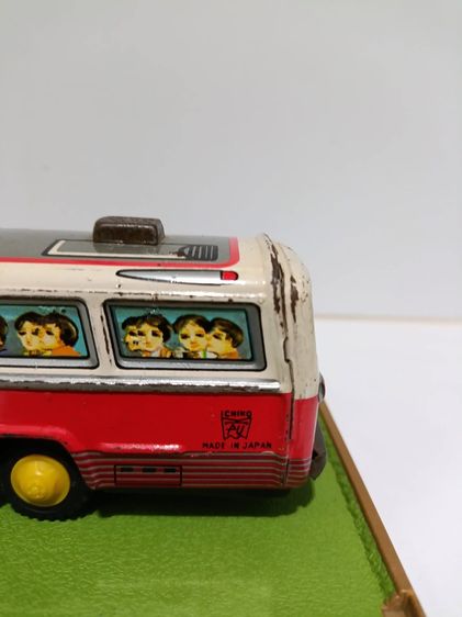 ขายรถบัสสังกะสี Tomei Express (Japan)ยุค1960-1970 ​งานวินเทจแท้ สภาพดิบเดิม  รูปที่ 5