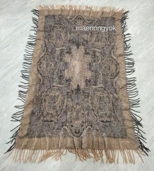 ผ้าคลุมไหล่แบรนด์เนม เนื้อ wool รูปที่ 14