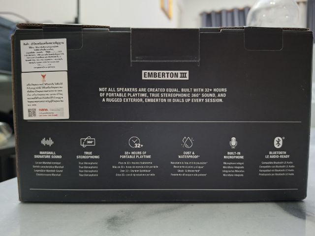 ลำโพง Marshall EMBERTON III 