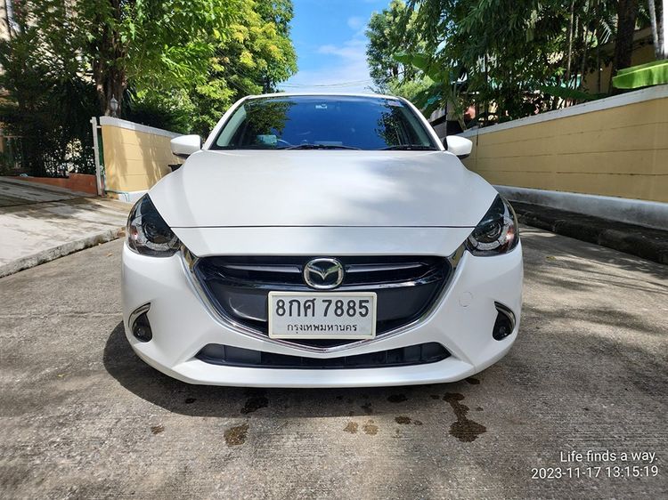Mazda Mazda 2 2019 1.3 High Plus Sedan เบนซิน ไม่ติดแก๊ส เกียร์อัตโนมัติ ขาว รูปที่ 2