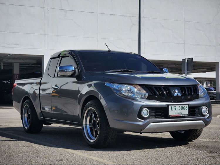 รถ Mitsubishi Triton All New Mega Cab 2.5 GLX สี เทา