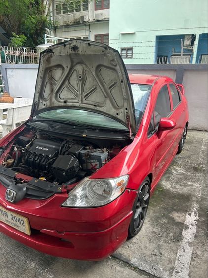 Honda City 2003 1.5 V i-VTEC Sedan เบนซิน ไม่ติดแก๊ส เกียร์อัตโนมัติ แดง รูปที่ 2