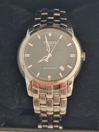 Swiss Made(Auto)Tissot Classic ขนาด 40 มิล ระบบออโต้สำรองพลังงาน 80 ชั่วโมง ไม่ใช้ถ่าน สภาพสวย ของจริงดูดีกว่าในรูปเยอะ รุ่นนี้ของใหม่เกือบ 30,000 บาท ขอส่งต่อ 8500บาท ครับ รูปที่ 7