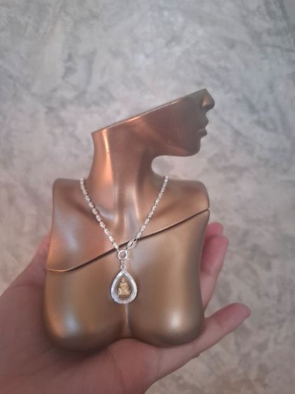 สร้อยเงินแท้92.5 ขนาด2มิล ลายถังS ยาว20นิ้ว  รูปที่ 11