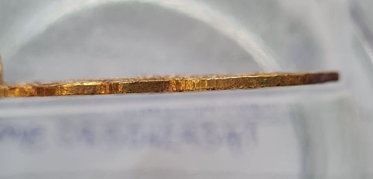 🟠080ลพ.กลั่น วัดพระญาติการาม เนื้อสีทองเก่า พระบ้านคุณตาสะสมไว้นานแล้วค่ะ  รูปที่ 5