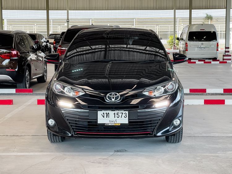 Toyota Yaris ATIV 2018 1.2 S Sedan เบนซิน ไม่ติดแก๊ส เกียร์อัตโนมัติ ดำ รูปที่ 2