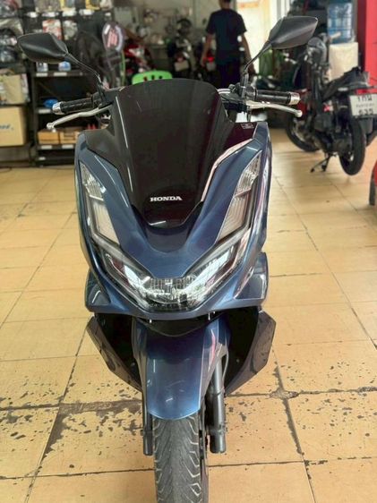 ฮอนด้า pcx160 สีน้ำเงิน-ดำ รถปี2022 รถบ้าน สภาพดี 