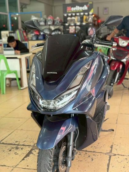 ฮอนด้า pcx160 สีน้ำเงิน-ดำ รถปี2022 รถบ้าน สภาพดี  รูปที่ 4
