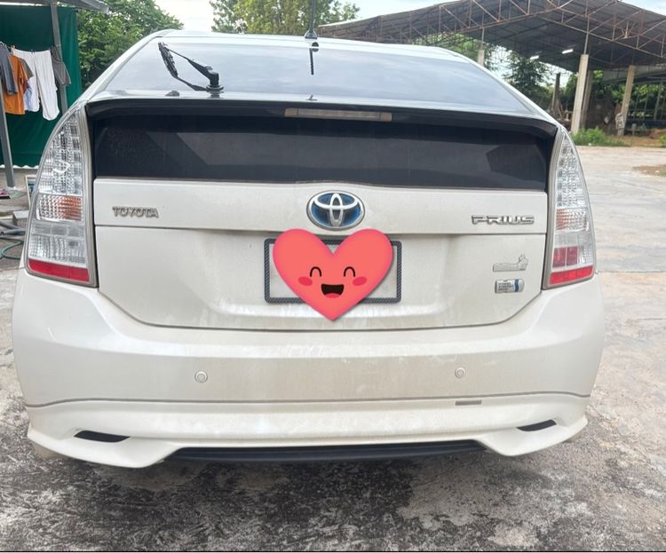 Toyota Prius 2012 1.8 Hybrid TRD Sportivo II Sedan ไฮบริด ไม่ติดแก๊ส เกียร์อัตโนมัติ ขาว รูปที่ 2