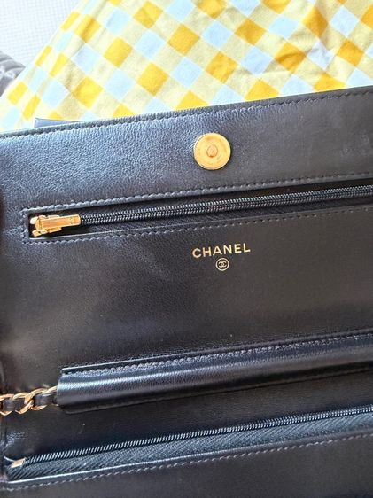 CHANEL WOC lambskin Black GHW รูปที่ 3