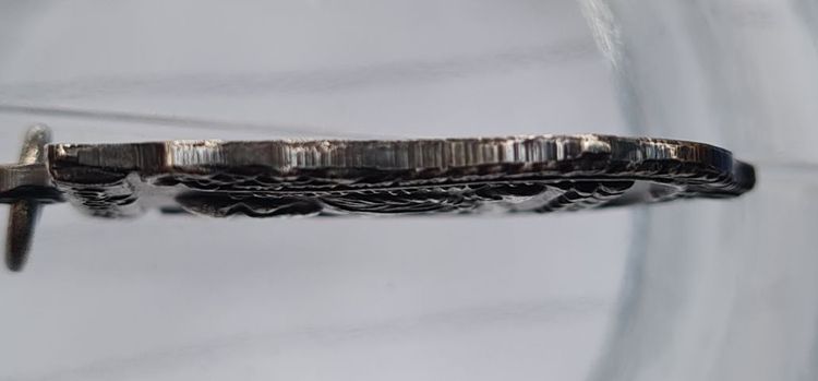 🟠081ลป.ทวด เนื้อสีเงินเก่า พระบ้านคุณตาสะสมไว้นานแล้วค่ะ รูปที่ 5