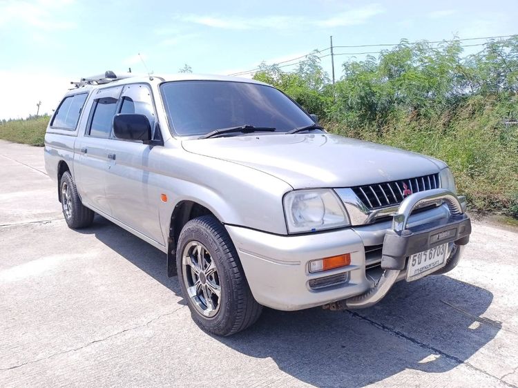 Mitsubishi L200-Strada 2001 รุ่นย่อยอื่นๆ Utility-car ดีเซล ไม่ติดแก๊ส เกียร์ธรรมดา เทา รูปที่ 2