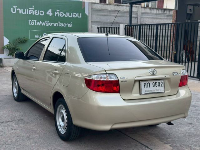 Toyota Vios 2004 1.5 J Sedan เบนซิน ไม่ติดแก๊ส เกียร์อัตโนมัติ บรอนซ์ทอง รูปที่ 2