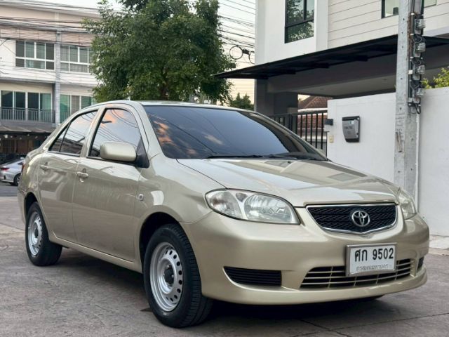 Toyota Vios 2004 1.5 J Sedan เบนซิน ไม่ติดแก๊ส เกียร์อัตโนมัติ บรอนซ์ทอง รูปที่ 3
