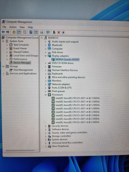 HP Z840 INTEL XEON E5-2637 V4, RAM 32GB ,การ์ดจอ Nvidia M2000 รูปที่ 10