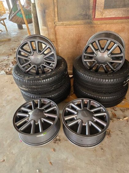 ยางมิชลินขอบ16ดอกเหลือๆเงียบใช้ได้อีกยาว พร้อมล้ออีซูซุx series