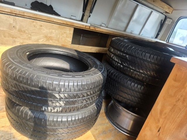 ยางมิชลินขอบ16ดอกเหลือๆเงียบใช้ได้อีกยาว พร้อมล้ออีซูซุx series รูปที่ 2