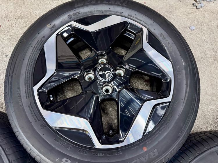 ล้อแม็ก BYD DOLPHIN ขอบ 16” ถอดป้ายแดง ยาง WESTLAKE 195-60R16 ปี 25 ตุ่มหน้ายางยังอยู่ครบ รูปที่ 8